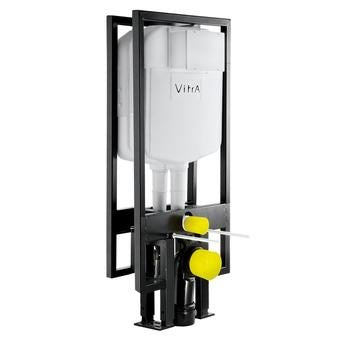 Vitra Slim WC Frame for Wall-Hung WC - Floor Mounted, 8cm Depth