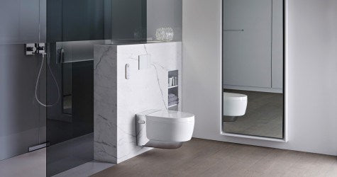 Geberit AquaClean Mera Comfort Wall Hung WC Shower Toilet