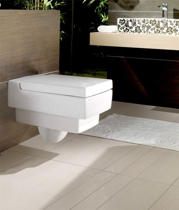 Villeroy & Boch - Memento Wall Mounted Pan with Soft Close Seat & Cover