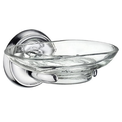 Smedbo Spare Clear Glass Soap Dish - K242