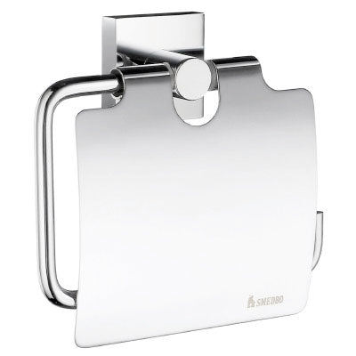 Smedbo House Toilet Roll Holder with Cover - RK3414