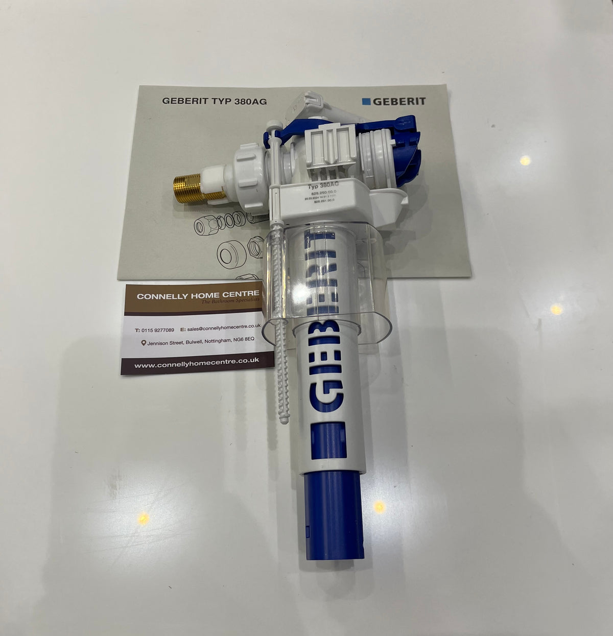Geberit Side Entry Filling Valve - 244.510.00.1 — Connelly Home Centre