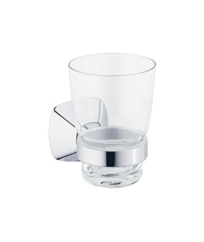 Keuco - City 2 Tumbler Holder with Crystal Glass - 02750 010000+02350 009000