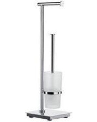 Smedbo Outine Lite Toilet Roll Holder/Toilet Brush  including Container - FK603