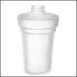 Smedbo Xtra Spare Frosted Glass Soap Container - N3351