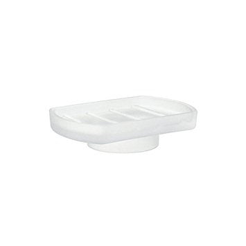 Smedbo House Spare Frosted Glass Soap Dish- L348