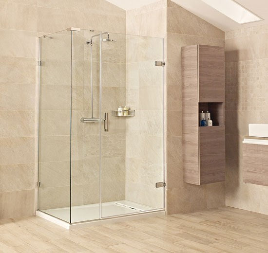 Roman Liber8 Shower Enclosure - Hinged Door with One In-Line Panel