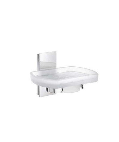 Smedbo - Pool - Holder with Frosted Glass Soap Dish - ZK342