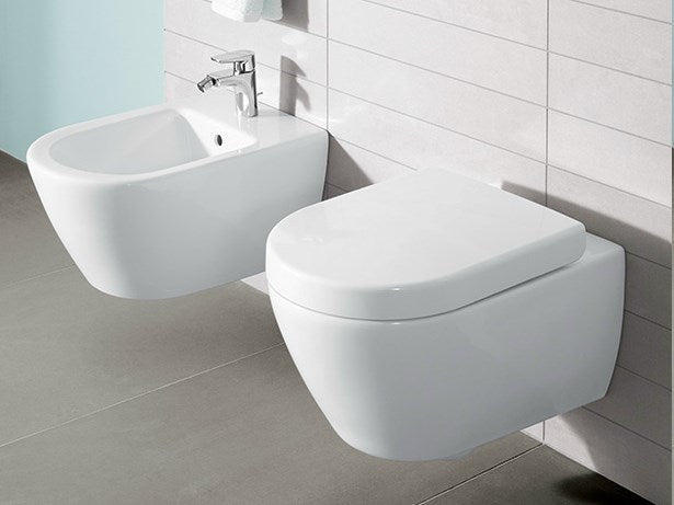 Villeroy & Boch - Subway 2.0 Wall Mounted Pan with Seat & Cover