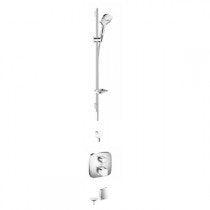 Hansgrohe - Soft Cube Valve with Raindance Select rail kit and Exafill