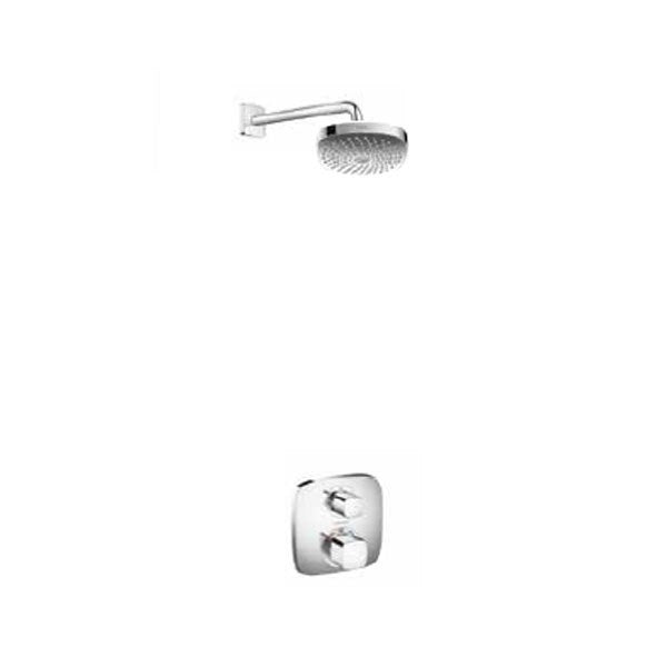 Hansgrohe - Soft Cube valve with Coma Select (180) overhead
