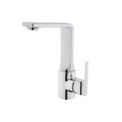 Vitra Suit L Tall basin mixer with swivel spout