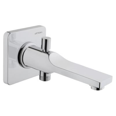 Vitra Suit L Wall - mounted bath spout with hand shower outlet